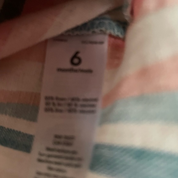 NWT🔖Carter's
Baby👶Girl👧Striped Linen Top & pants👖 Outfit Size 6 Months - Picture 4 of 8